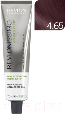 Крем-краска для волос Revlon Professional Revlonissimo Color Sublime тон 4.65 (75мл)