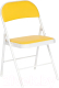 Стул Tetchair Folder (желтый/белый) -