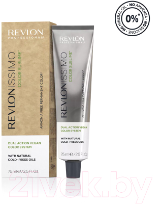 Крем-краска для волос Revlon Professional Revlonissimo Color Sublime Vegan тон 5.3 (75мл)