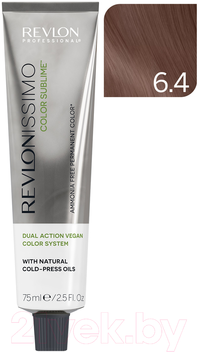 Крем-краска для волос Revlon Professional Revlonissimo Color Sublime Vegan тон 6.4