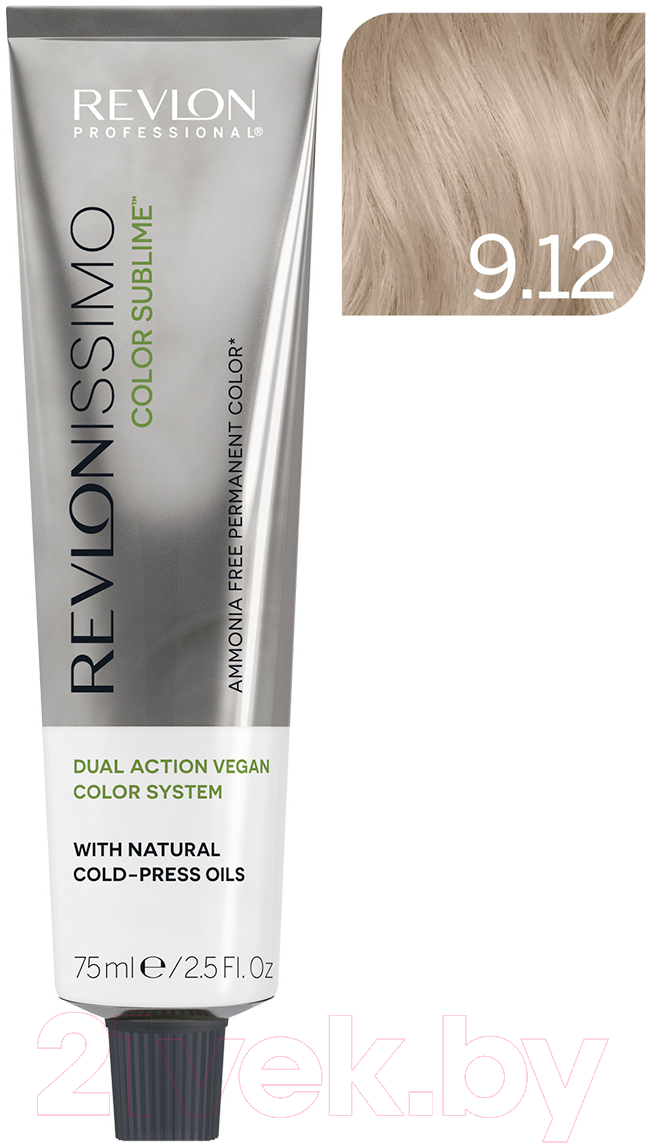 Крем-краска для волос Revlon Professional Revlonissimo Color Sublime Vegan тон 9.12