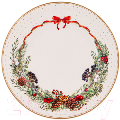 Тарелка столовая обеденная Lefard Celebration 85-1874