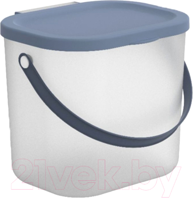 Контейнер для хранения Rotho Albula Для стирального порошка / 1040706161 (6л, прозрачный/голубой)