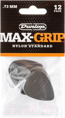 Набор медиаторов Dunlop Manufacturing 449P.73 Max Grip Nylon Standard .73