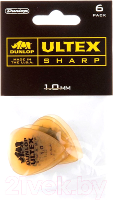 Набор медиаторов Dunlop Manufacturing Ultex Sharp 433P1.0