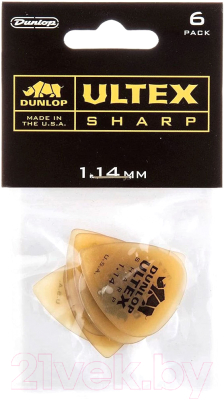 Набор медиаторов Dunlop Manufacturing Ultex Sharp 433P1.14