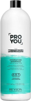Шампунь для волос Revlon Professional Proyou Moisturizer Shampoo увлажняющий для всех типов волос (1л) - 