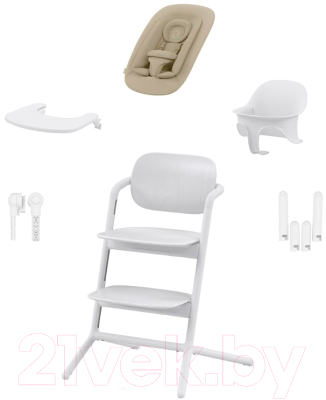 Стульчик для кормления Cybex Lemo 4 в 1 Set (All White)