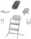 Миниатюра изображения товара Стульчик для кормления Cybex Lemo 4 в 1 Set (Suede Grey)