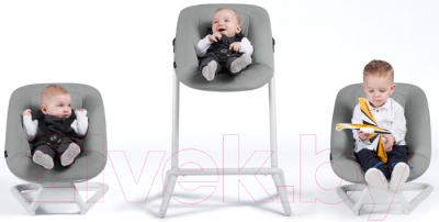 Детский шезлонг Cybex Lemo (Bouncer Suede Grey)