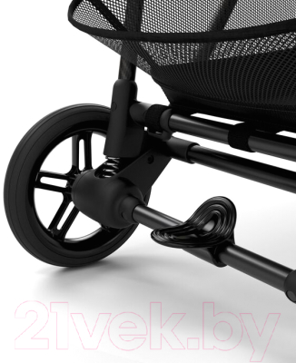 Детская прогулочная коляска Cybex Melio Carbon (Moon Black)