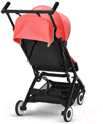 Детская прогулочная коляска Cybex Libelle с дождевиком (Hibiscus Red)