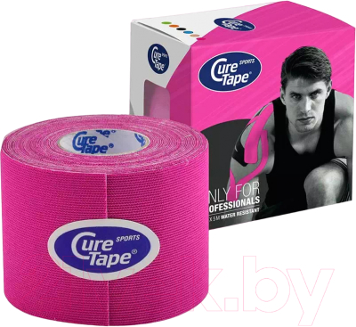 Кинезио тейп CureTape Sports Pink / 19-S04-502