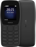 Мобильный телефон Nokia 105 TA-1432 SS / 11SIAB01A02 (угольный) - 