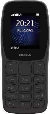 Мобильный телефон Nokia 105 TA-1432 SS / 11SIAB01A02 (угольный)