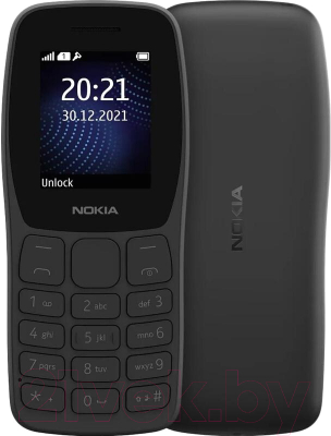 Мобильный телефон Nokia 105 TA-1432 SS / 11SIAB01A02 (угольный)