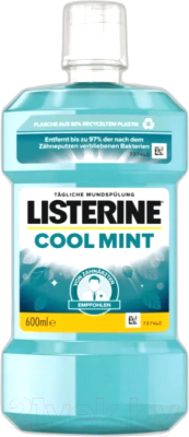 Ополаскиватель для полости рта Listerine Cool Mint (600мл)