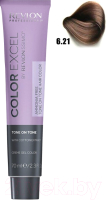 Крем-краска для волос Revlon Professional Color Excel 6.21 (70мл, кофе с молоком) - 