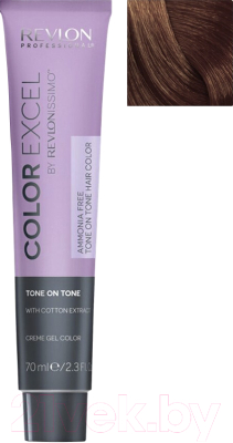 Крем-краска для волос Revlon Professional Color Excel 6.24 (70мл, темный блондин мокка)