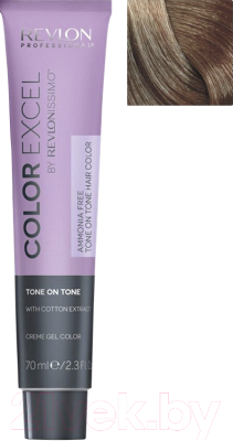 Крем-краска для волос Revlon Professional Color Excel 7.24 (70мл, блондин мокка)
