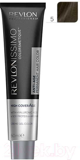 Крем-краска для волос Revlon Professional Revlonissimo Colorsmetique High Coverage тон 5