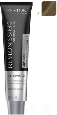 Крем-краска для волос Revlon Professional Revlonissimo Colorsmetique High Coverage тон 7 (60мл)