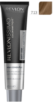 Крем-краска для волос Revlon Professional Revlonissimo Colorsmetique High Coverage тон 7.13 (60мл) - 