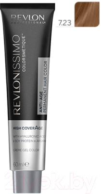 Крем-краска для волос Revlon Professional Revlonissimo Colorsmetique High Coverage тон 7.23 (60мл)