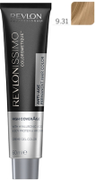 Крем-краска для волос Revlon Professional Revlonissimo Colorsmetique High Coverage тон 9.31 (60мл) - 