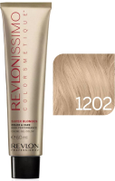 Крем-краска для волос Revlon Professional Revlonissimo Colorsmetique Super Blondes тон 1202 (60мл) - 