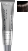 Крем-краска для волос Revlon Professional Revlonissimo Colorsmetique 5.12 (60мл, светло-коричневый пепельно-переливающийся) - 