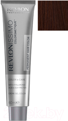 Крем-краска для волос Revlon Professional Revlonissimo Colorsmetique 5.34 (60мл, светло-коричневый золотисто-медный)