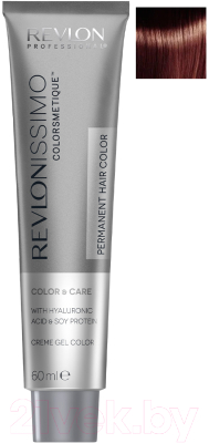 Крем-краска для волос Revlon Professional Revlonissimo Colorsmetique 5.41 (60мл, светло-коричневый медно-пепельный)
