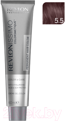 Крем-краска для волос Revlon Professional Colorsmetique 5.5 (60мл, светло-коричневый махагон)