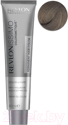 Крем-краска для волос Revlon Professional Colorsmetique 6.14 (60мл, темный блондин пепельно-медный)