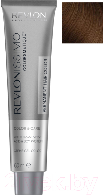 Крем-краска для волос Revlon Professional Revlonissimo Colorsmetique 6.24 (60мл, темный блондин переливающийся медный)