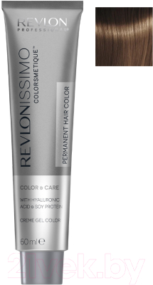 Крем-краска для волос Revlon Professional Revlonissimo Colorsmetique 6.3 (60мл, темный блондин золотистый)