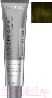 Крем-краска для волос Revlon Professional Revlonissimo Colorsmetique 6.7 (60мл, темный блондин матовый)
