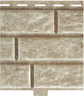 Сайдинг Fineber BrickHouse Кирпич (2x0.21м, белый)