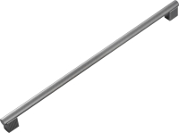 Ручка для мебели Cebi A1240 Striped PC27 (480мм, антрацит полимер) - 