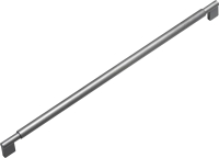 Ручка для мебели Cebi A1243 Smooth PC27 (480мм, антрацит полимер) - 