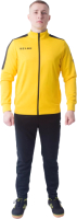 Спортивный костюм Kelme Tracksuit / 3771200-712 (3XL, желтый/черный) - 