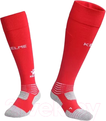 Гетры футбольные Kelme Football Length Socks / 9876312-610 (L, красный)