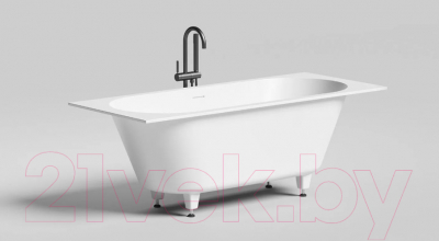 Ванна из искусственного мрамора Salini Ornella Axis Kit 170x70 / 104713M (S-Sense, матовый)