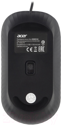 Мышь Acer OMW122 / ZL.MCEEE.00V (черный)
