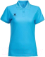 Футболка спортивная Kelme Short Sleeve Polo Shirt / 3892064-906 (XS, голубой) - 