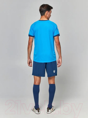 Футбольная форма Kelme Short Sleeve Football Suit / 3801096-906 (3XL, синий)