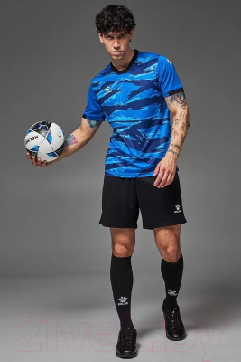 Футбольная форма Kelme Short Sleeve Football Suit / 8151ZB1003-481 (XS, голубой)
