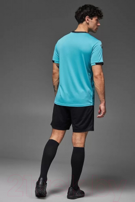 Футбольная форма Kelme Short Sleeve Football Suit / 8151ZB1003-368 (4XL, бирюзовый)