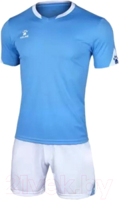 Футбольная форма Kelme Short Sleeve Football Uniform / 3801099-476 (XS, голубой)